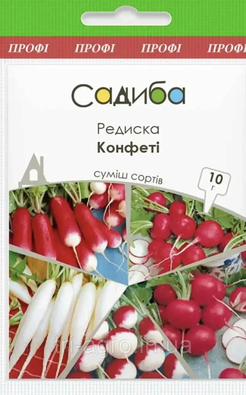 Редиска Конфеті 10г  Садиба