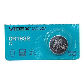Батарейка Videx «таблетка» CR1632 (22172) [tsi260018-TSI]