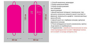 Чохли для одягу з нанесенням логотипу ( брендування)
