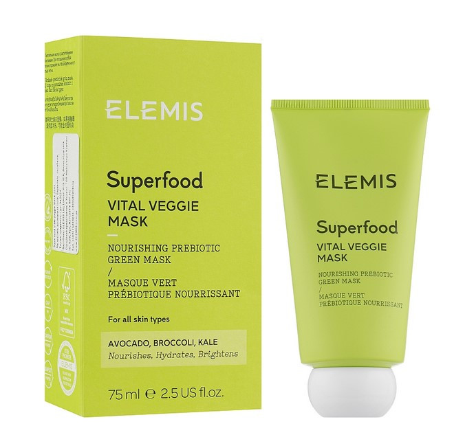 ELEMIS Superfood Vital Veggie Mask – Живильна маска-суперфуд для сяючої шкіри