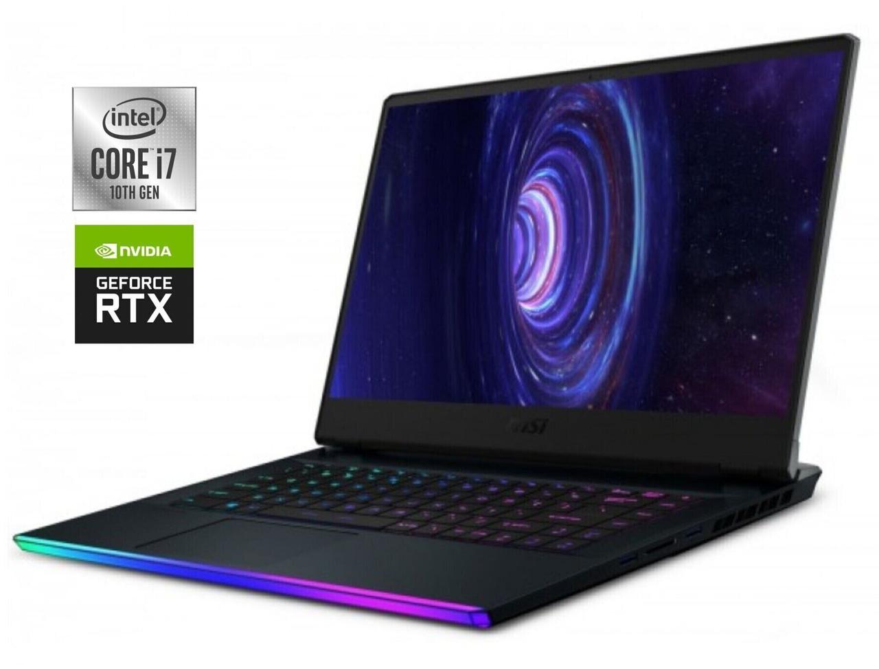 Ігровий ноутбук Б-клас MSI GE66 Raider 10SFS/ 15.6" 1920x1080/ i7-10750H/ 16GB RAM/ 512GB SSD/ RTX 2070 Super 8GB