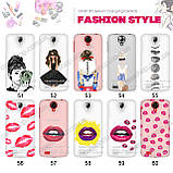 Прозорий чохол з малюнком для Lenovo S820 (80 дизайнів), фото 6