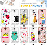 Прозорий чохол з малюнком для Lenovo S820 (80 дизайнів), фото 7