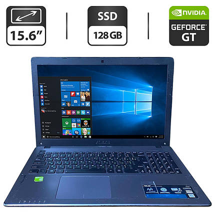 Ноутбук Б-клас Asus X550L/ 15.6" (1366x768)/ Core i5-4200U/ 8 GB RAM/ 128 GB SSD/ GeForce GT 740M 2GB, фото 1
