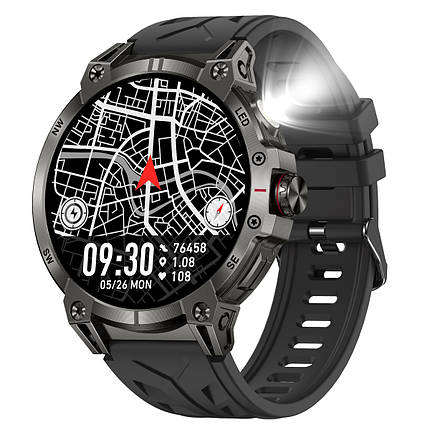 UWatch Розумний смарт годинник Smart Stalker Max с компасом, фото 1
