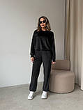 Жіночий велюровий спортивний костюм, фото 2