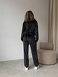 Жіночий велюровий спортивний костюм, фото 6
