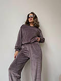 Жіночий велюровий спортивний костюм, фото 10