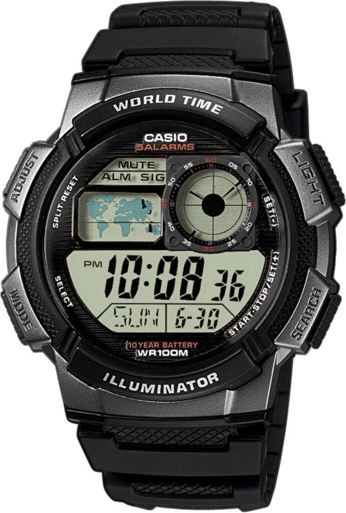 Чоловічі годинники Casio TIMELESS COLLECTION AE-1000W-1BVEF