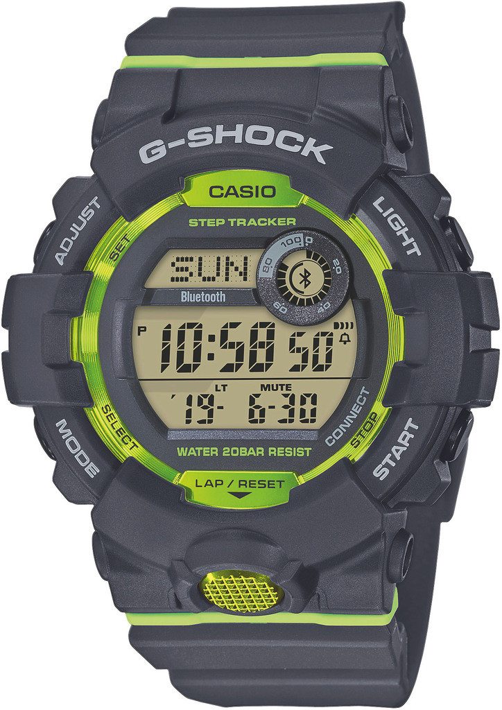 Розумні годинники Casio G-SHOCK G-SQUAD GBD-800-8ER