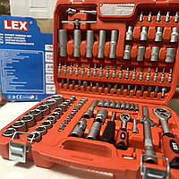 Набор инструментов для точной механики 108ед LEX (Польша), Автомобильные ключи, NST