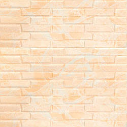 3D панель самоклеюча кладка 700х770х7мм Жовто-біла (039) SW-00000563