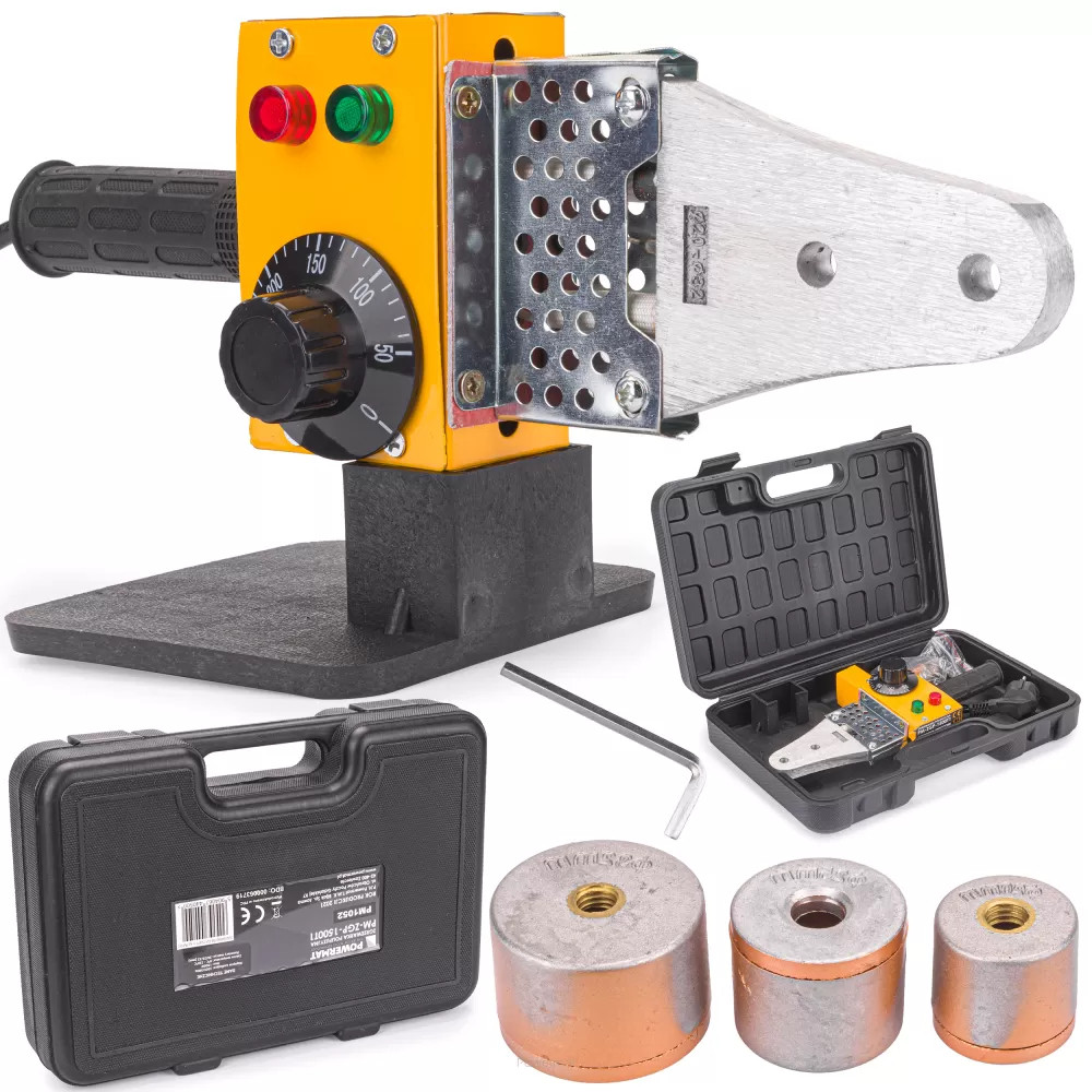 Паяльник для пластикових труб Powermat PM-ZGP-1500T1