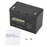 Літій-ферумний акумулятор Fisher LiFePO4 12.8 V, 100 Ah, фото 2