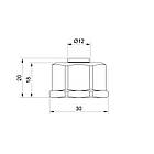 Евроконус SD Plus 16х2 мм 3/4" SD346, фото 3