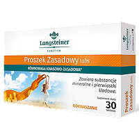БАД Proszek zasadowy для олужнення організму знижує кислотність 30 таблеток Langsteiner