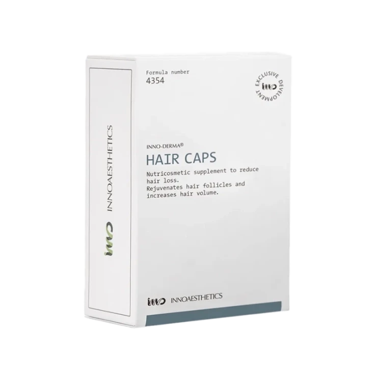 Нутрицевтик проти випадіння волосся HAIR CAPS Innoaesthetics, 60 капс