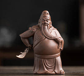 Статуетка Гуань Юй коричневий