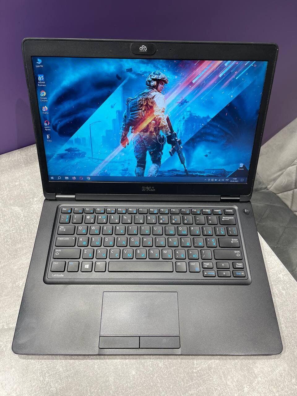 Б/в Ультрабук Dell Latitude E5480 14" 1366x768| Core i5-6200U| 16 GB RAM| 240 GB SSD| HD 520