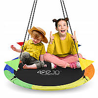 Гойдалка-гніздо кругла 4FIZJO XL 110 см Mix (P-5907739316653)