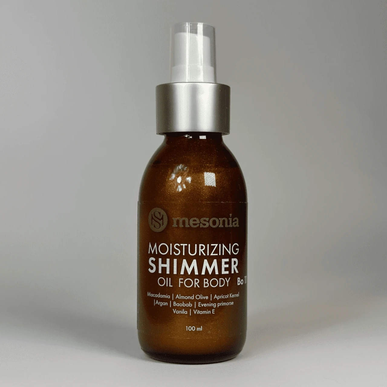 Зволожувальна Олійка Шиммер 100 мл Mesonia
