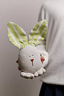 Інтер'єрна іграшка ручної роботи Великодній заєць ТМ ПРОВАНС