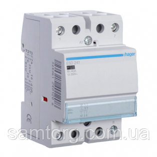 Контактор Hager ESD241 40A 2НЗ 24W