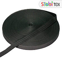 Стрічка 40мм ремінна ялинка (100м) Чорний