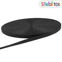 Стрічка 10мм ремінна MERAM (50м) Чорний