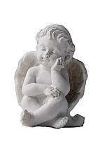 Статуетка декоративна Ангел з лівою рукою до обличча ТМ ПРОВАНС
