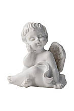 Статуетка декоративна Ангел з правою рукою до обличча ТМ ПРОВАНС