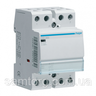 Контактор Hager ESD264 63A 2НЗ 24W, фото 1