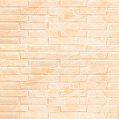 3D панель самоклеюча кладка 700х770х7мм Жовто-біла (039) SW-00000563