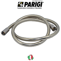 Душовий шланг 1,5 м полірований нікель із захистом від перекручування Parigi Chromalux Supreme Polished Nikel