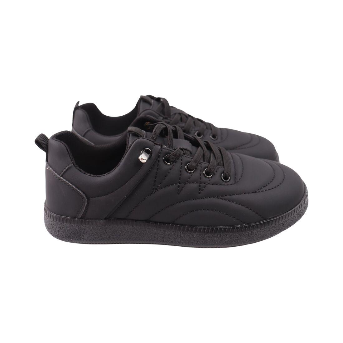 Кеди жіночі Farinni чорні натуральна шкіра, 41, фото 1