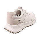 Кросівки жіночі Farinni молочні натуральна шкіра, 37, фото 4