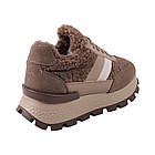 Кросівки жіночі Sorte Lady хакі натуральна замша, 40, фото 4