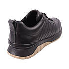 Кросівки чоловічі Konors чорні натуральна шкіра, 45, фото 4