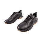 Кросівки чоловічі Konors чорні натуральна шкіра, 45, фото 5