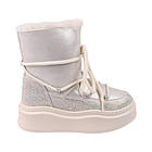 Угги жіночі Arees молочні натуральна замша, 39, фото 3