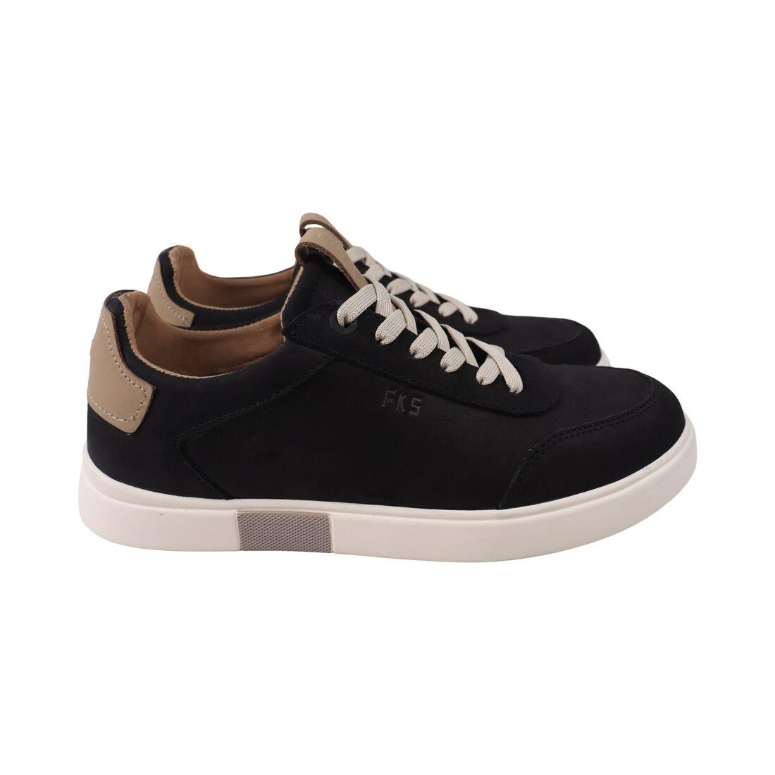 Кеди чоловічі Konors чорні натуральна шкіра, 44, фото 1