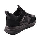 Кросівки чоловічі Li Fexpert чорні натуральна шкіра, 44, фото 4