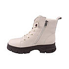 Черевики жіночі Li Fexpert молочні натуральна шкіра, 40, фото 2