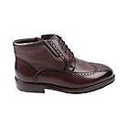 Черевики чоловічі Lido Marinozi коричневі натуральна шкіра, 45, фото 3