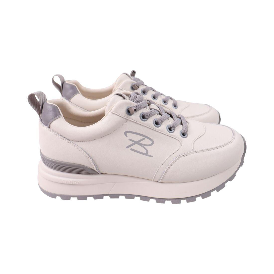 Кросівки жіночі Li Fexpert молочні натуральна шкіра, 36, фото 1