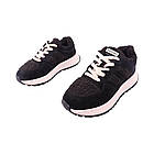 Кросівки жіночі Fashion чорні натуральна замша, 40, фото 5