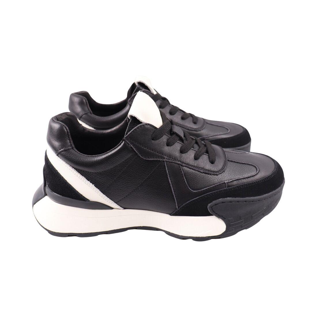 Кросівки чоловічі Li Fexpert чорні натуральна шкіра, 44, фото 1