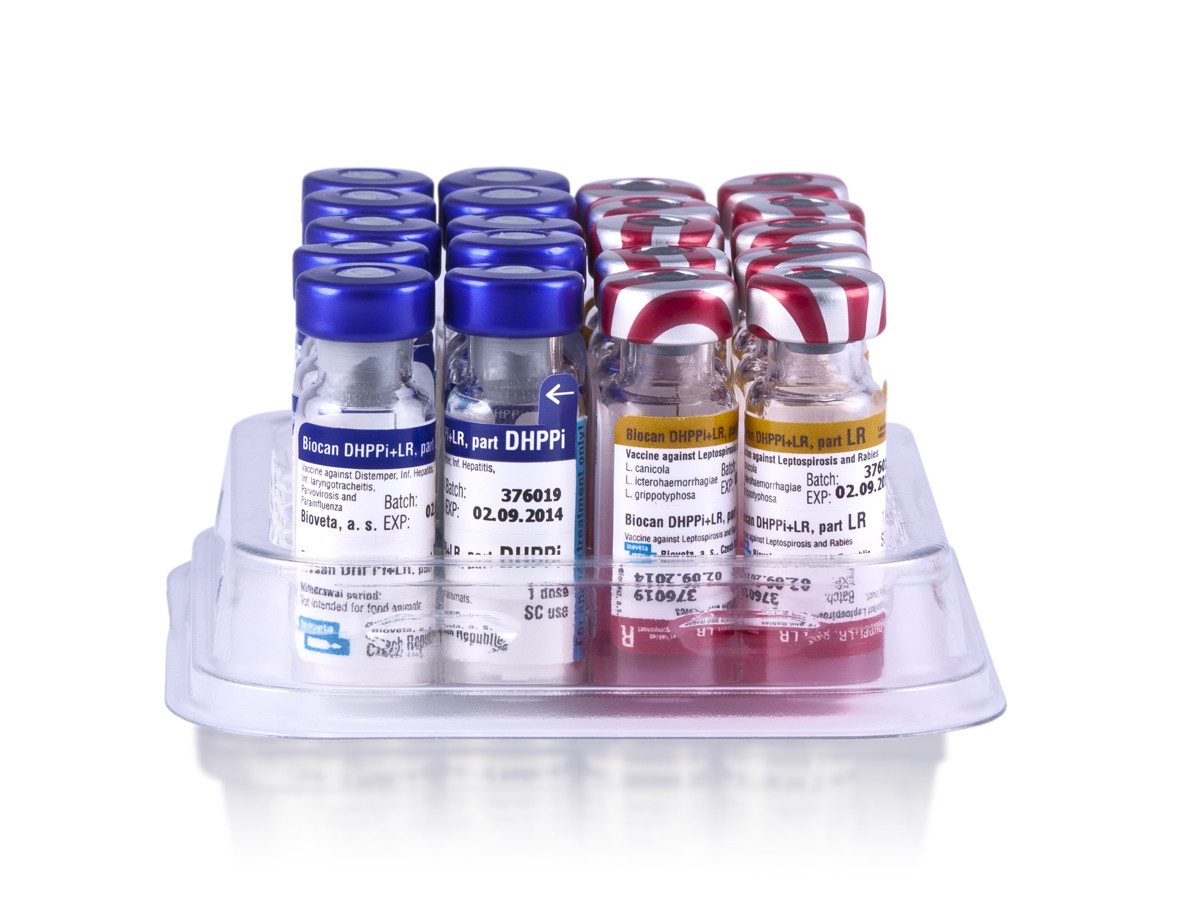 Вакцина Биокан DHPPI+LR, 1 мл Bioveta