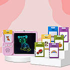 Планшет дитячий з картками для малювання та навчання англійської мови Рожевий, фото 10