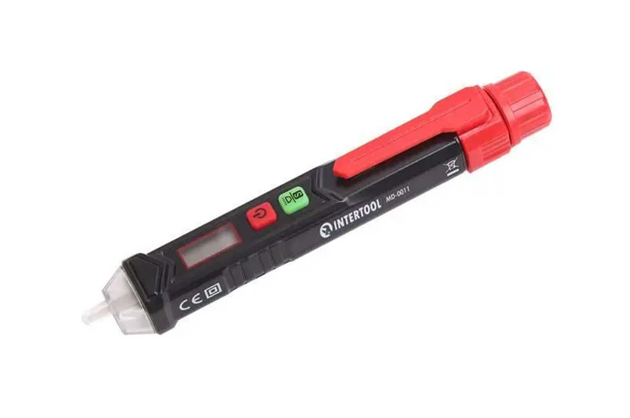 Тестер напруги безконтактний Intertool 12-1000В LED (MD-0011)